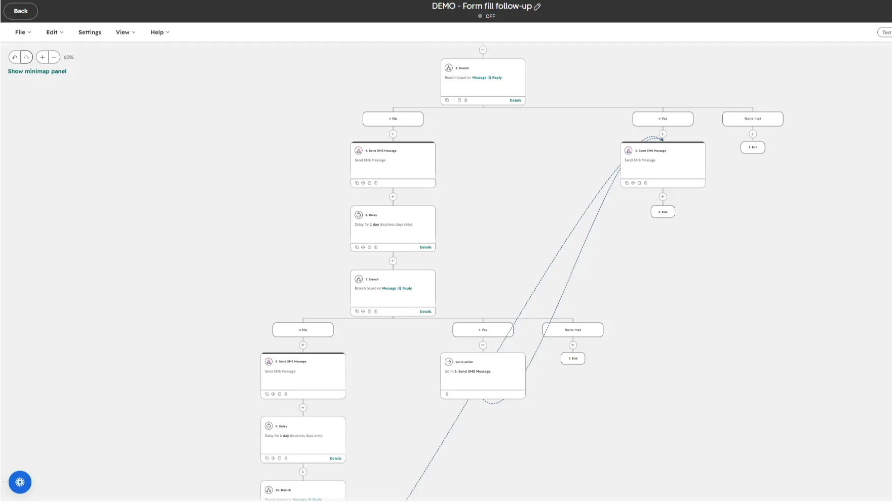 SMS-automatisering med HubSpot-workflows